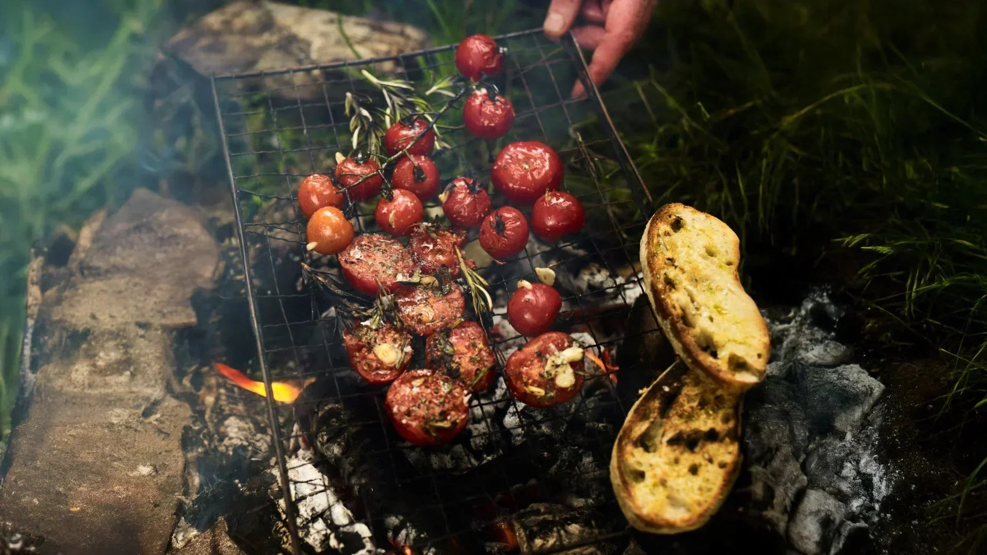 Gill's Campfire Tomatoes on Toast